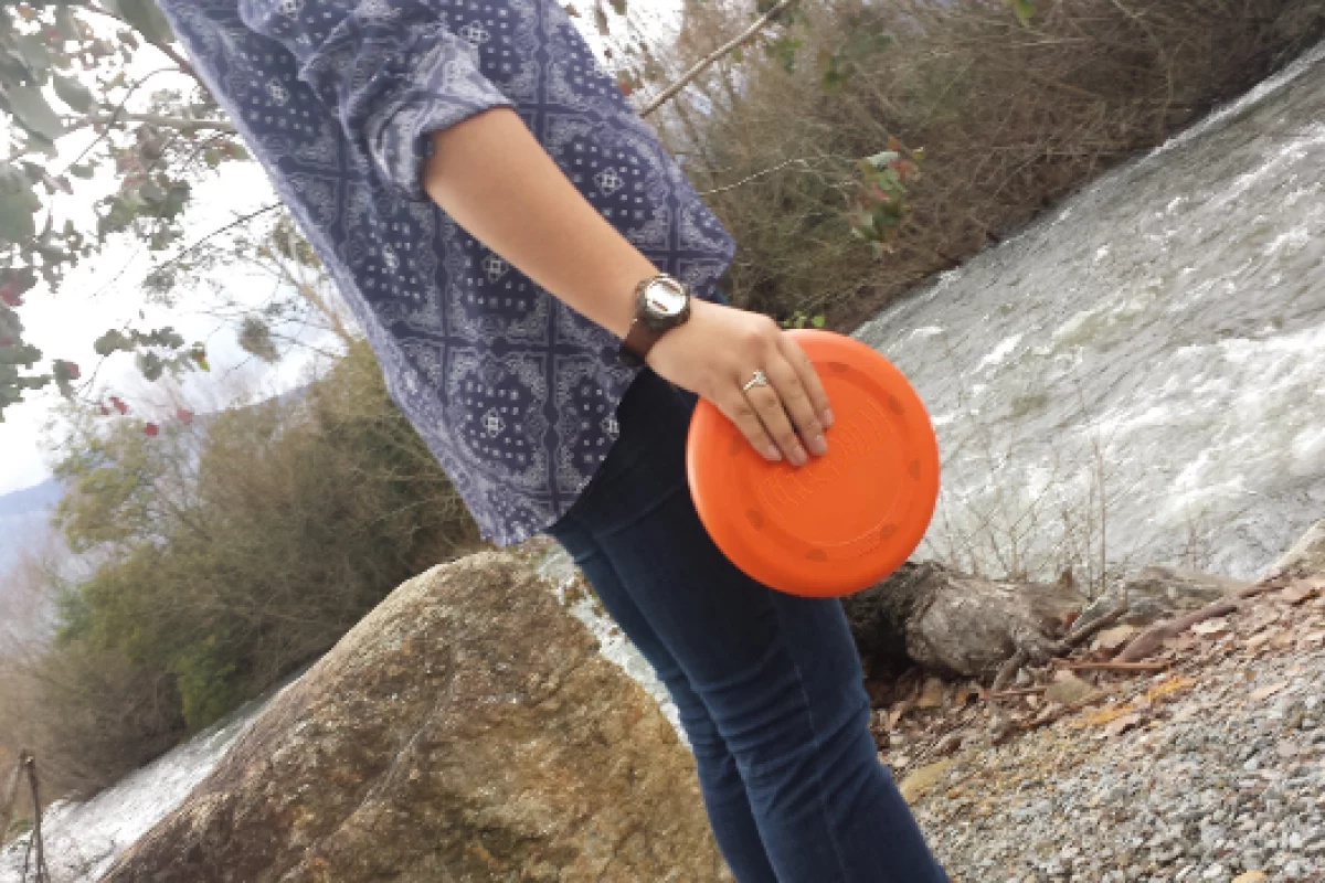 It looks like a simple frisbee, but it's much more