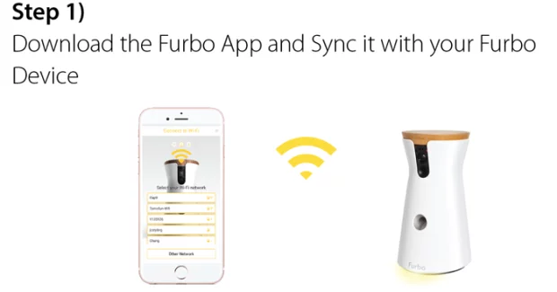 Owners can track their pets through a companion app