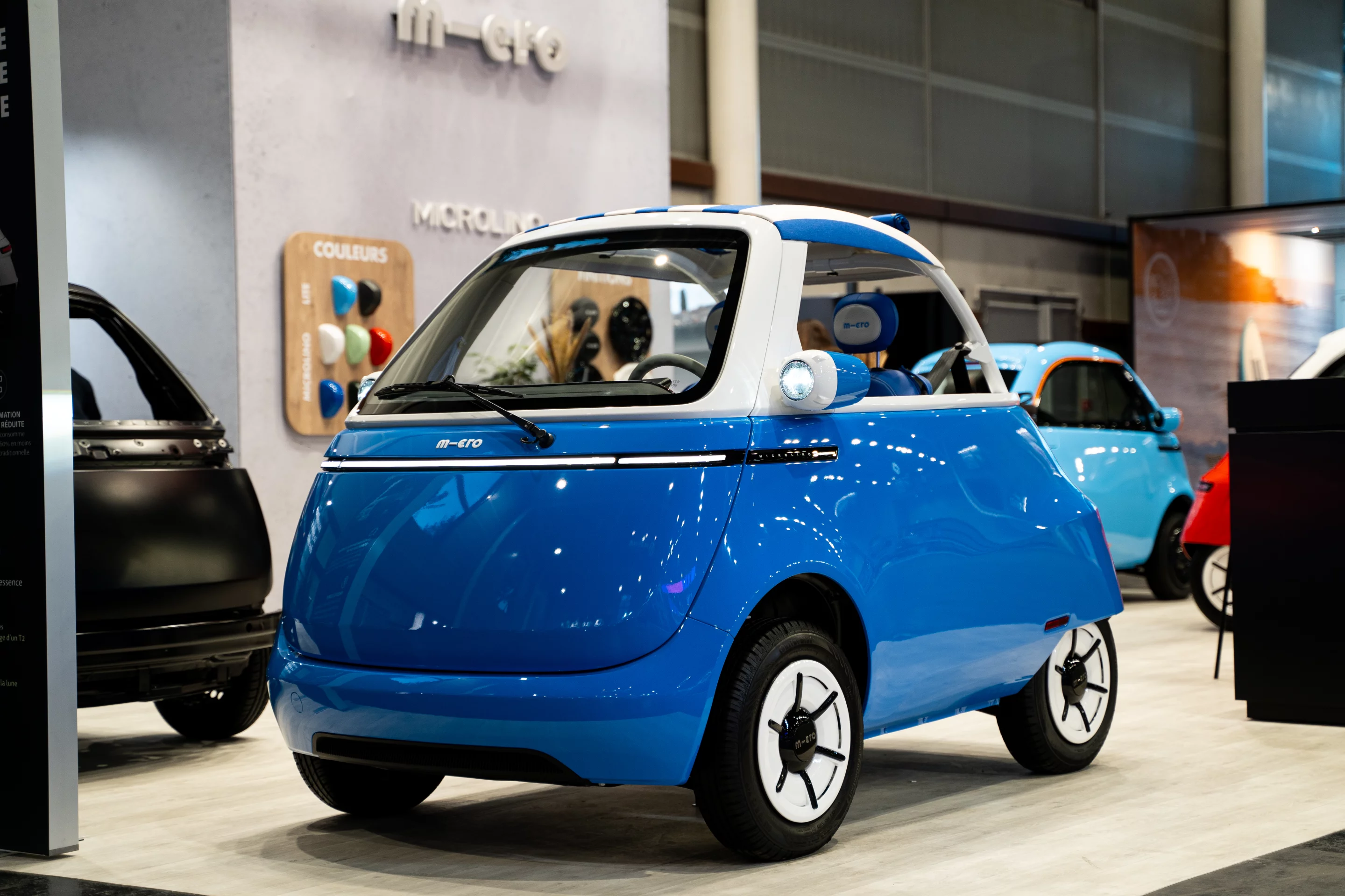 Like the classic Microlino, the Microlino Spiaggina drives as a light electric vehicle (L7e) on Europe's roads