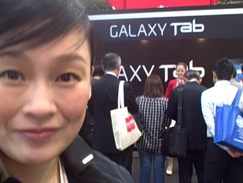 Docomo booth at CEATEC 2010