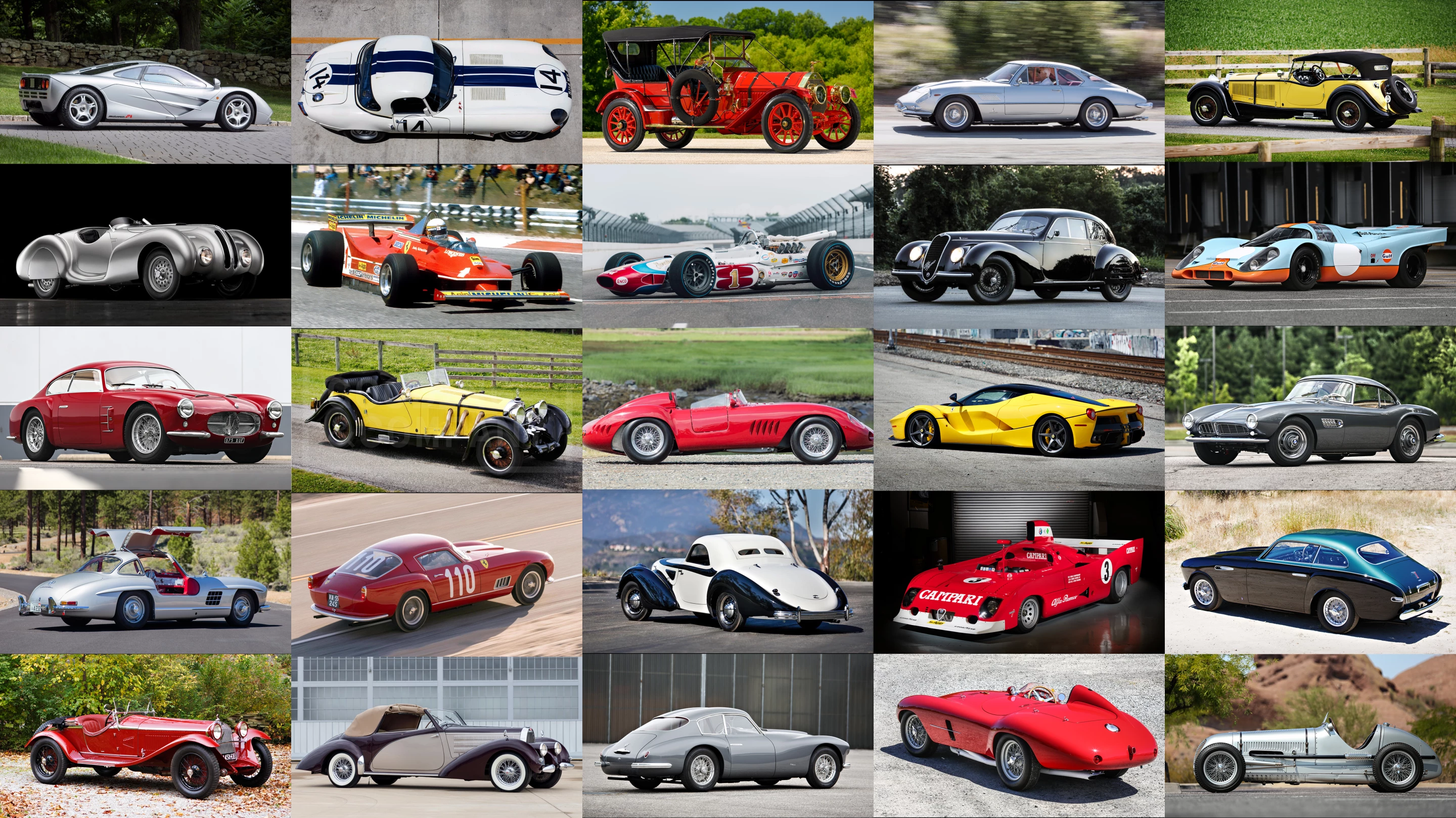 Over 100 cars are expected to fetch more than $1 million when the hammer falls at Monterey Car Week