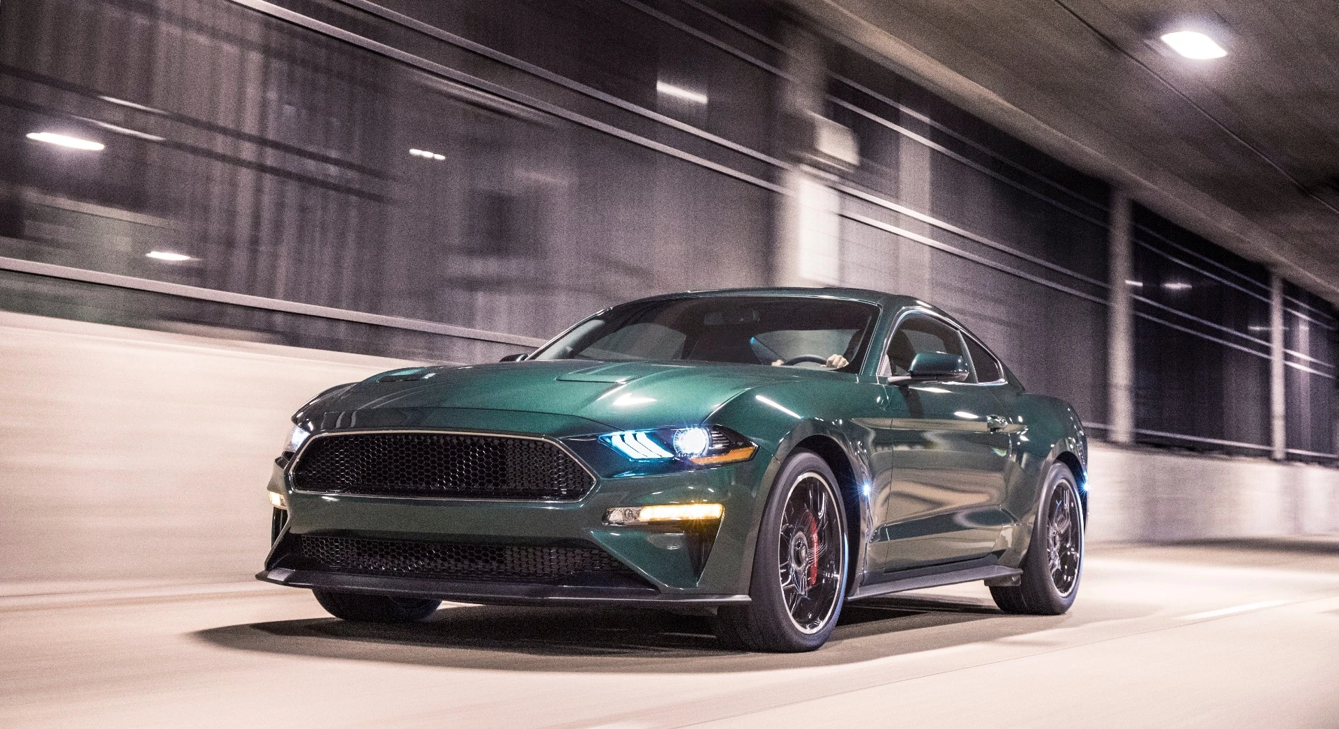 The all-new Ford Mustang Bullitt at the 2018 Goodwood Festival of Speed
