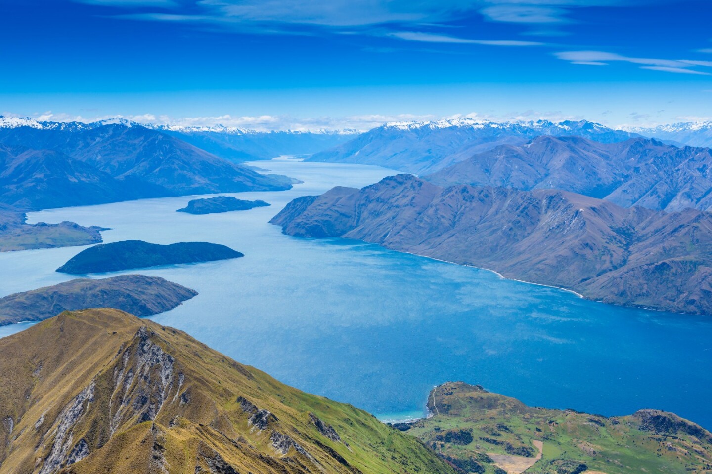 Mou Waho Island is a hidden gem rising from the middle of Lake Wanaka, New Zealand
