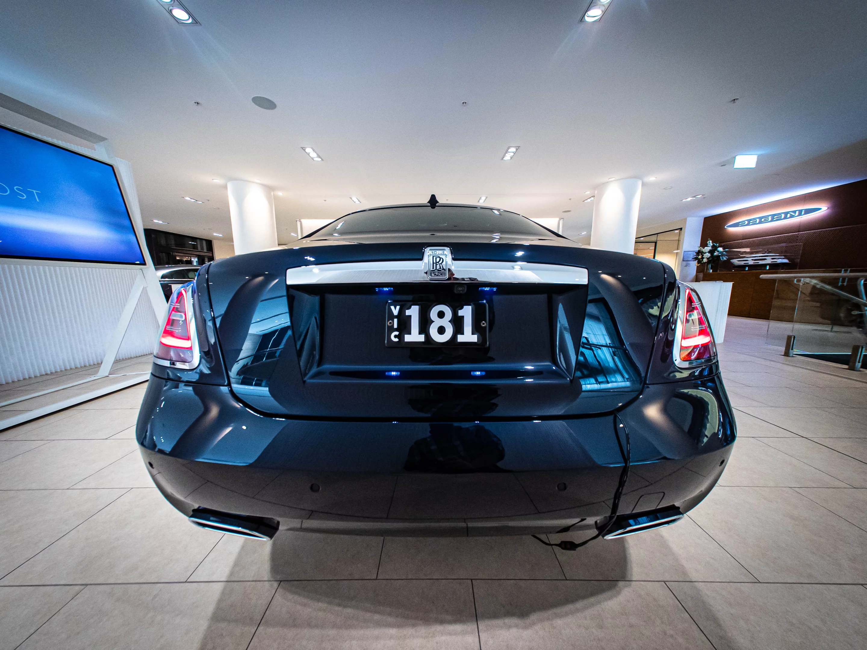 The back end of the Ghost