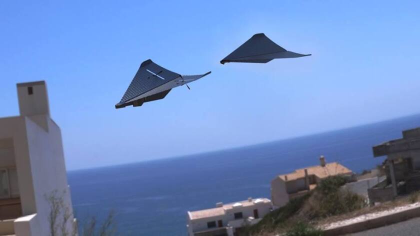 Carbon Flyer prototypes in flight