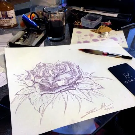 One funding option includes a drawing by Jessica