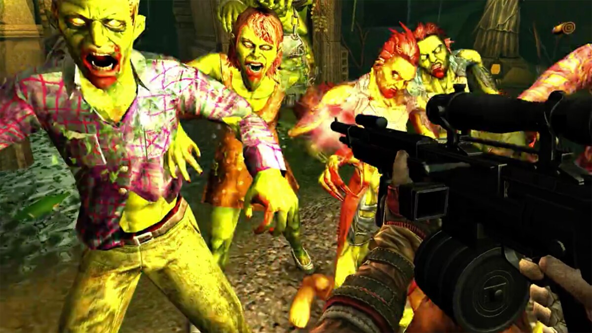 Drop Dead is a Gear VR first-person shooter with rich visuals