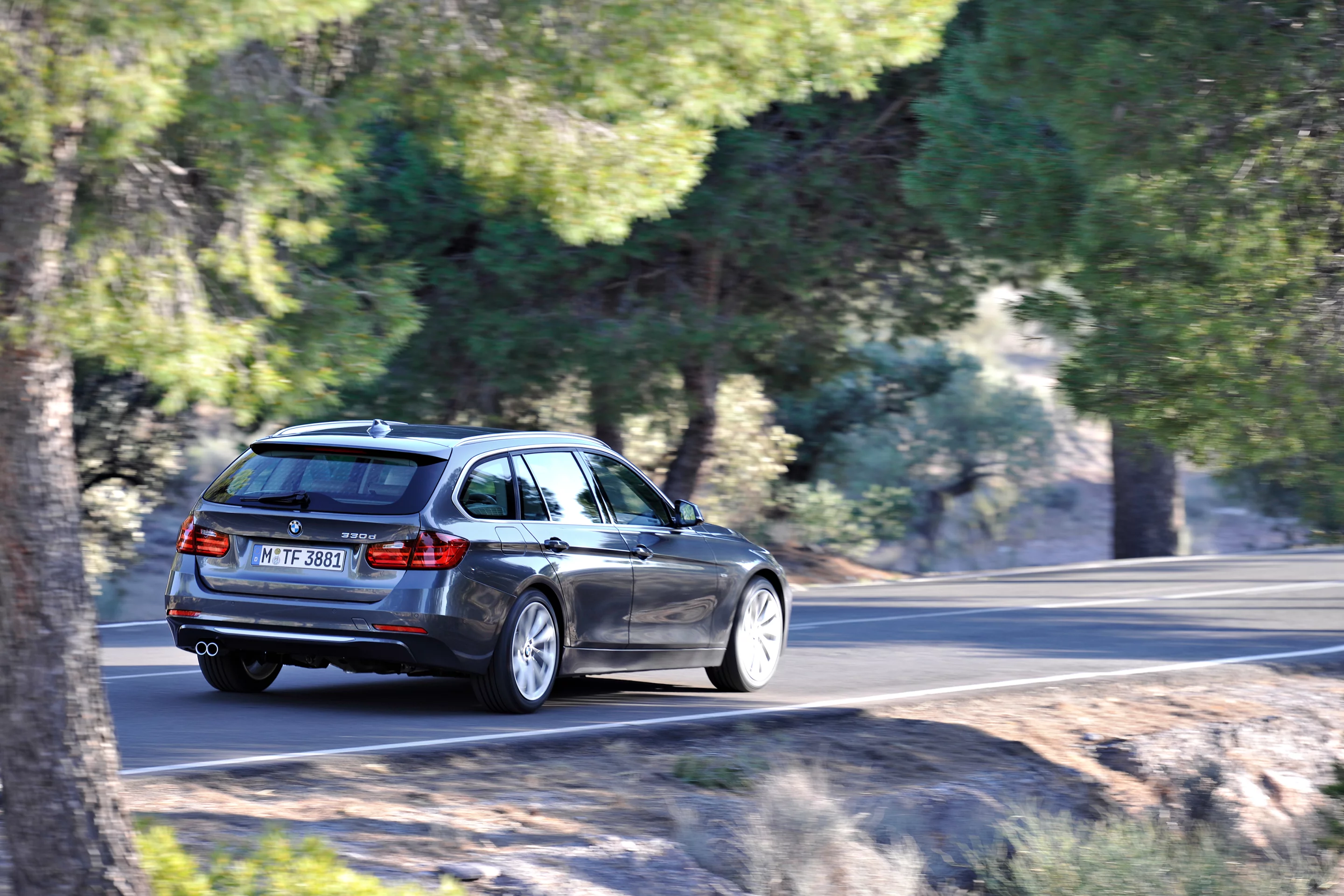 The new (F30) 3 Series Touring 330d from BMW