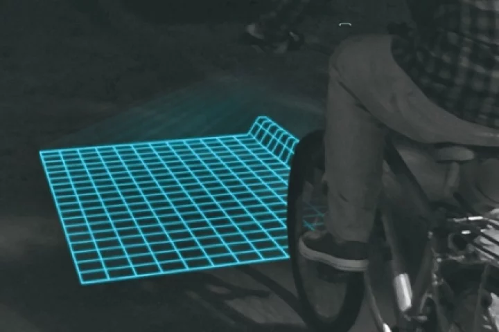 Lumigrids aims to make cycling at night that little bit less perilous