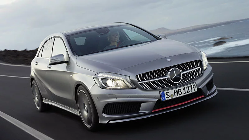 The new Mercedes-Benz A-Class in "AMG Sport" exterior spec.