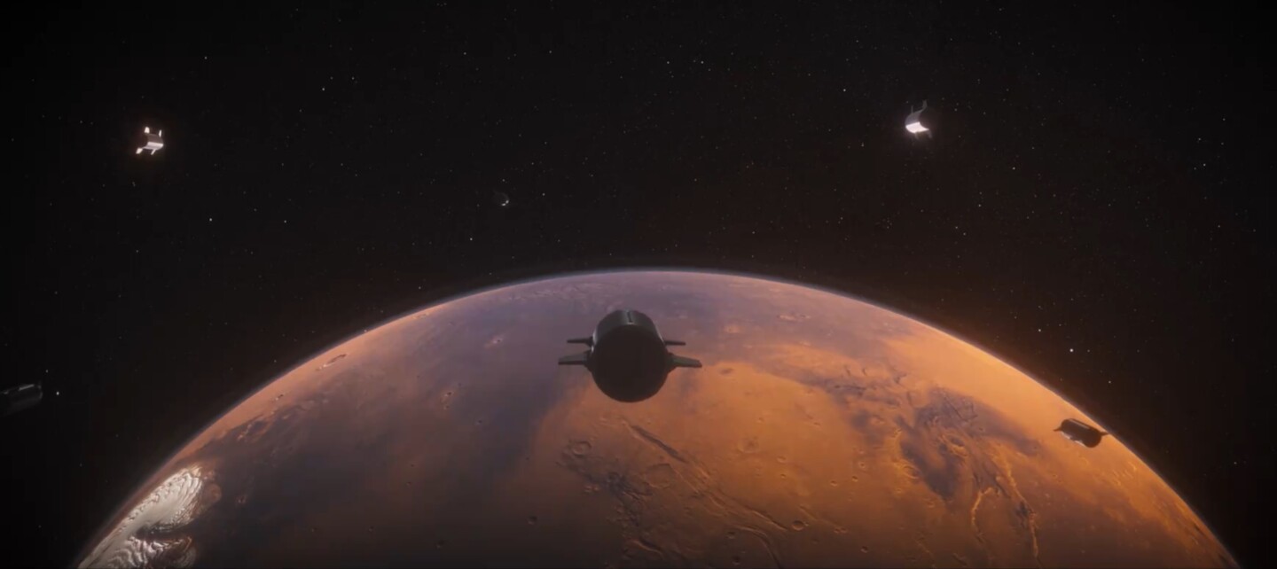 Musk sees a thousand Starships at a time heading to Mars