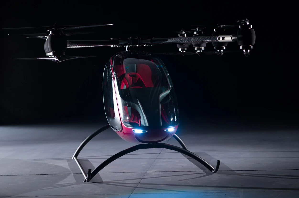 These kinds of short-range pilotless aircraft could have huge ramifications for how people move around cities