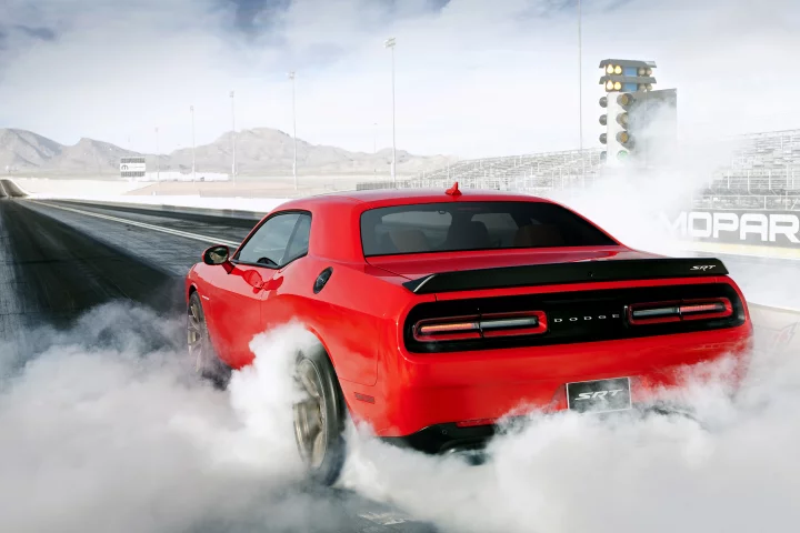 The Dodge Challenger SRT Hellcat has 707 hp and 650 lb-ft on tap