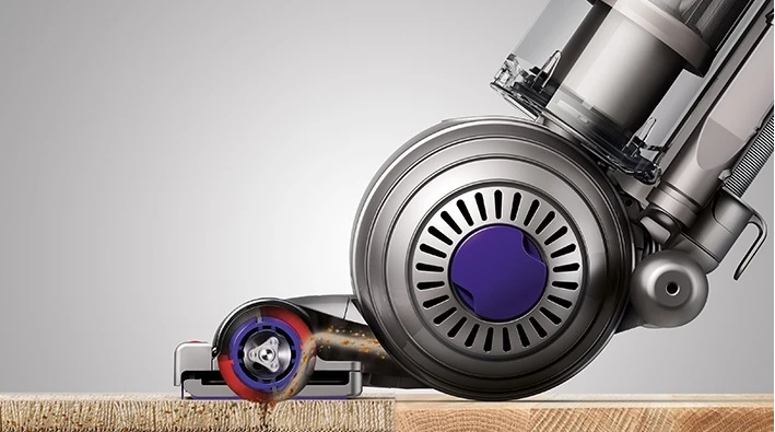 The Small Ball is 30 percent quieter than previous Dysons and has more efficient filtration