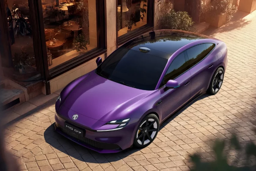 The 07 resembles the Porsche Taycan in more ways than one