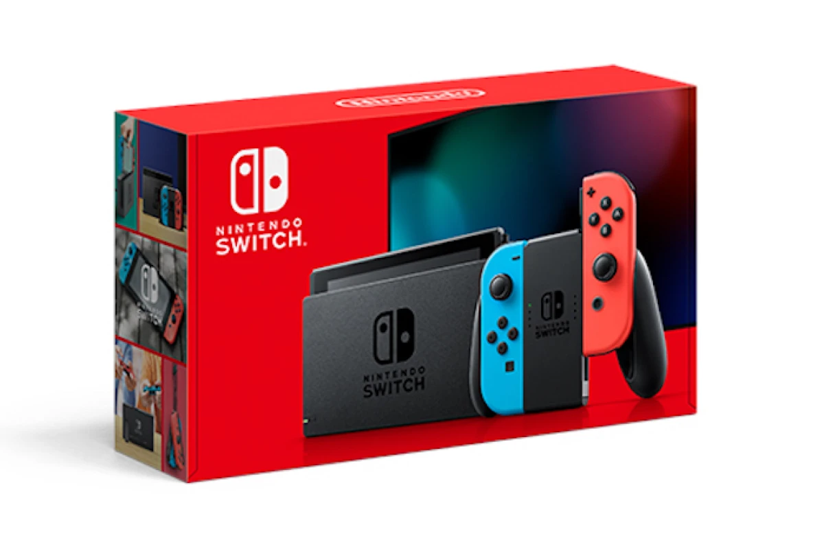 The Nintendo Switch has had a slight upgrade with a better battery, identifiable from the old models by the new red packaging