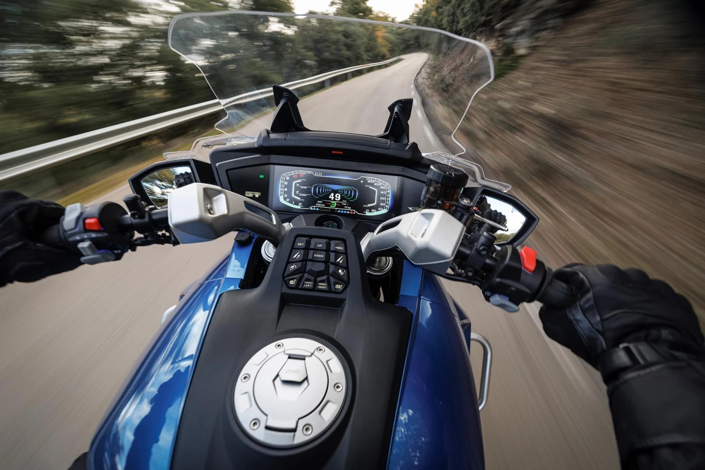 The Mitt GT-K sports elevated handlebars guaranteeing easy maneuverability