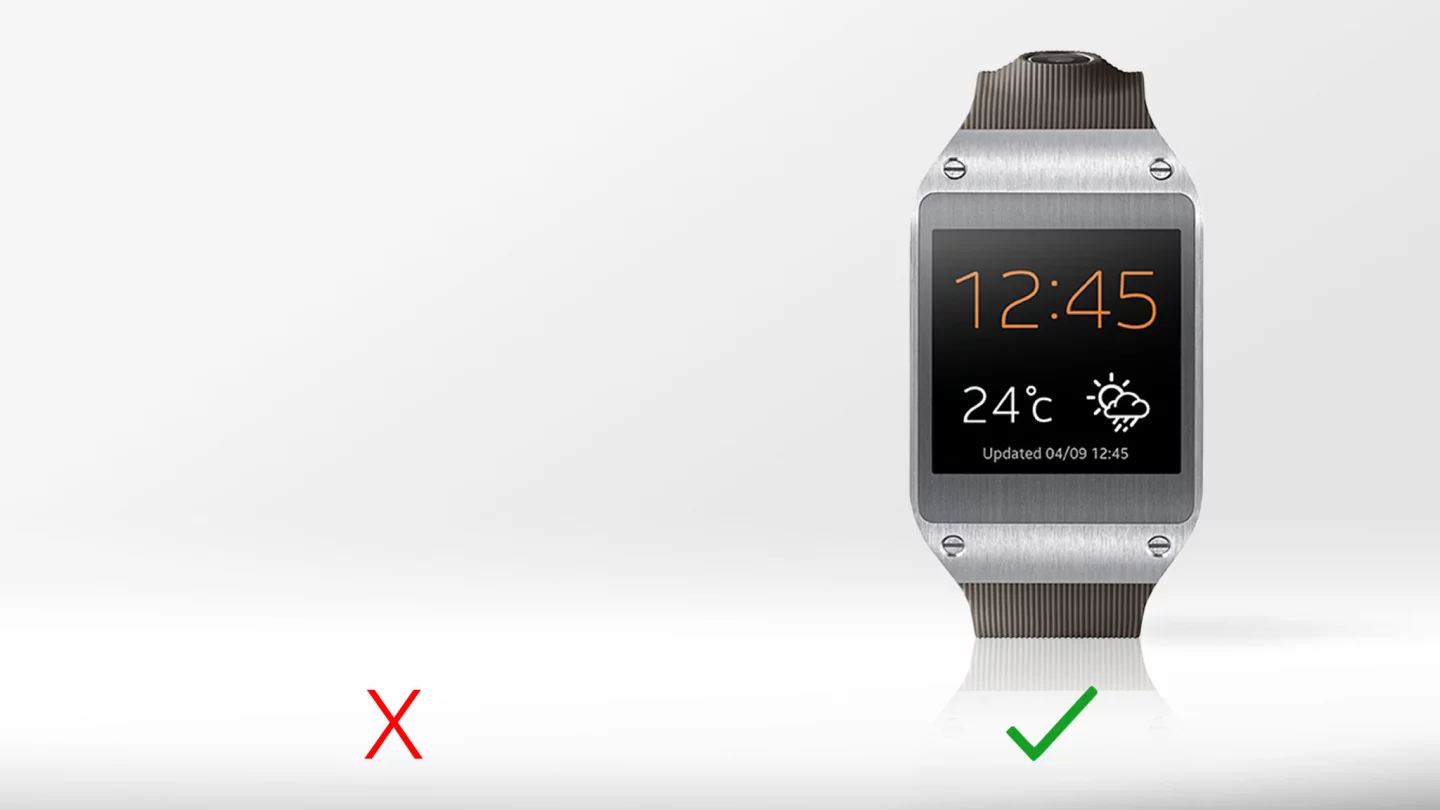 If you're into smartwatches, then the Galaxy Note 10.1 pairs with the most advanced one on the market ... though we think it makes much more sense paired with a smartphone