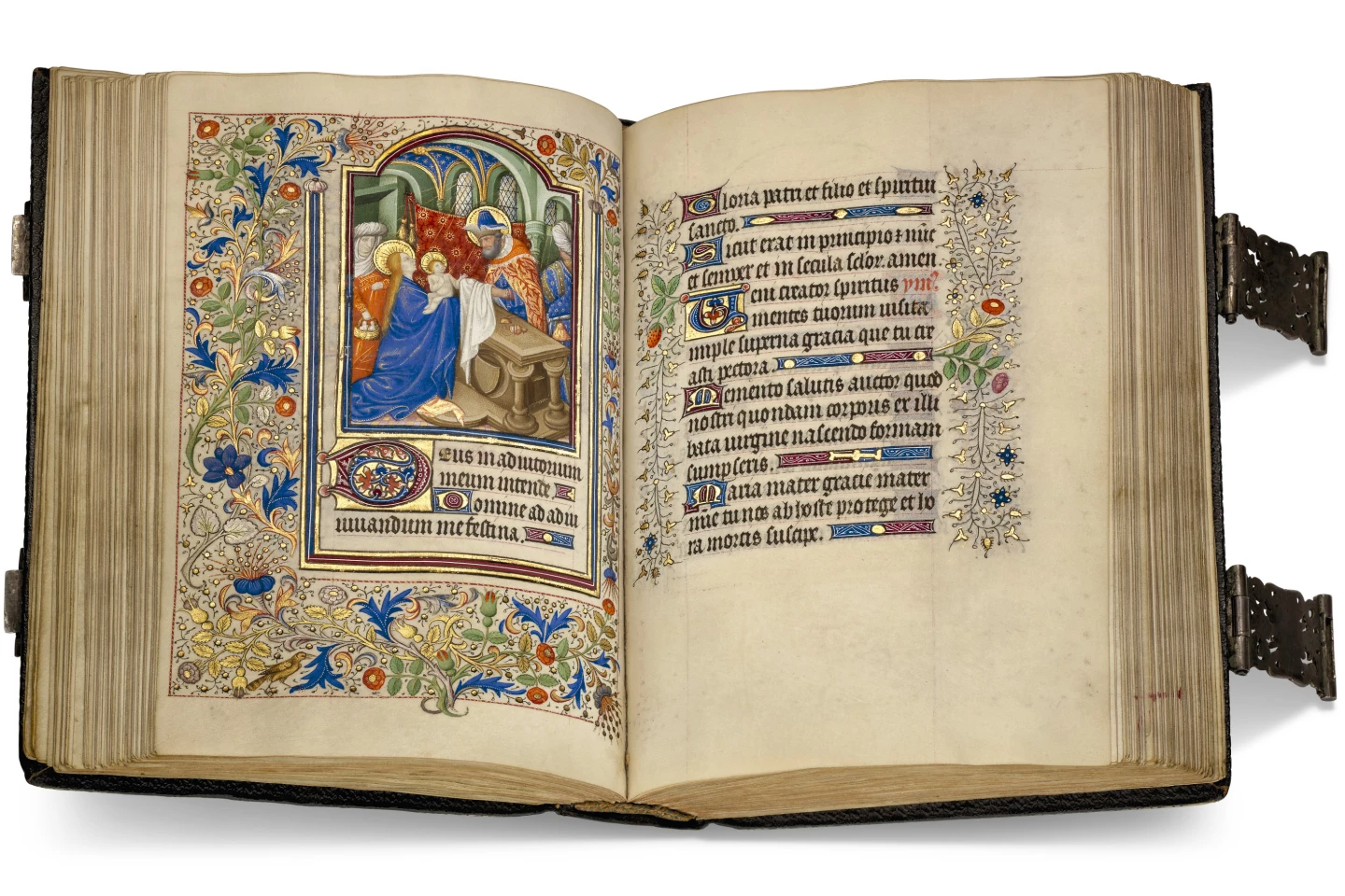This Book of Hours, an illuminated manuscript in Latin and French on vellum, sold for $3,630,000 at Christie's on 23 April 2021