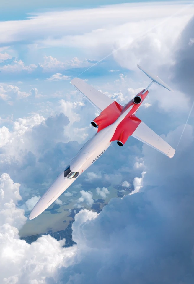 An aerial view of the new AS2