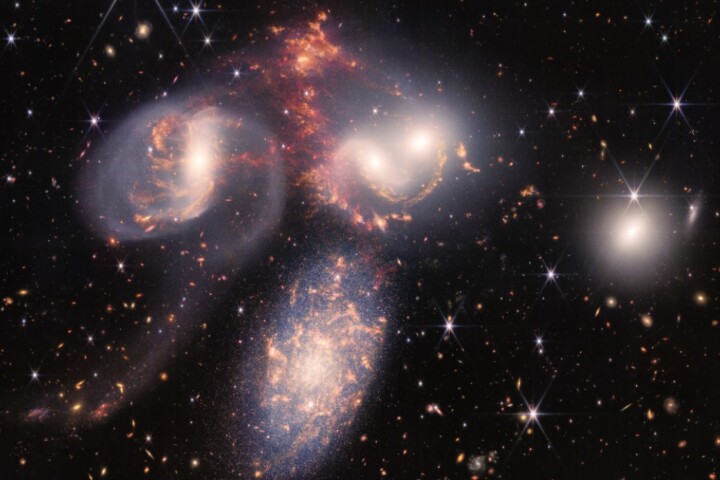 Space saw many spectacular develops in 2022, including this image of distant galaxies by the James Webb Space telescope