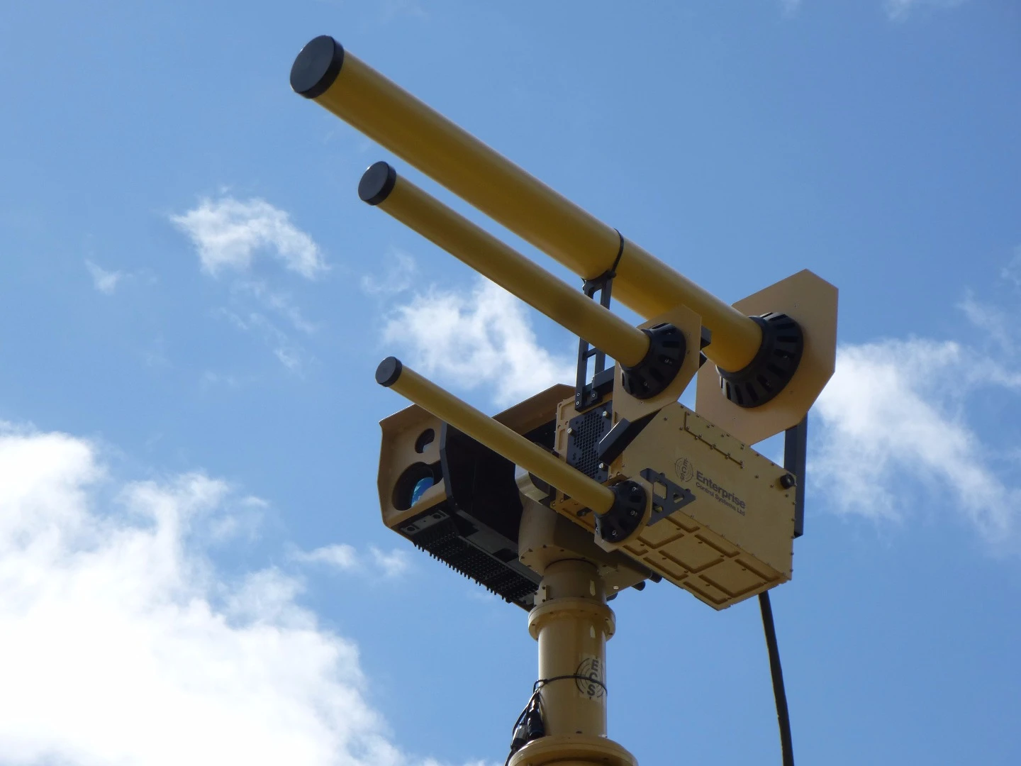 The AUDS optical system cab render drone cameras useless