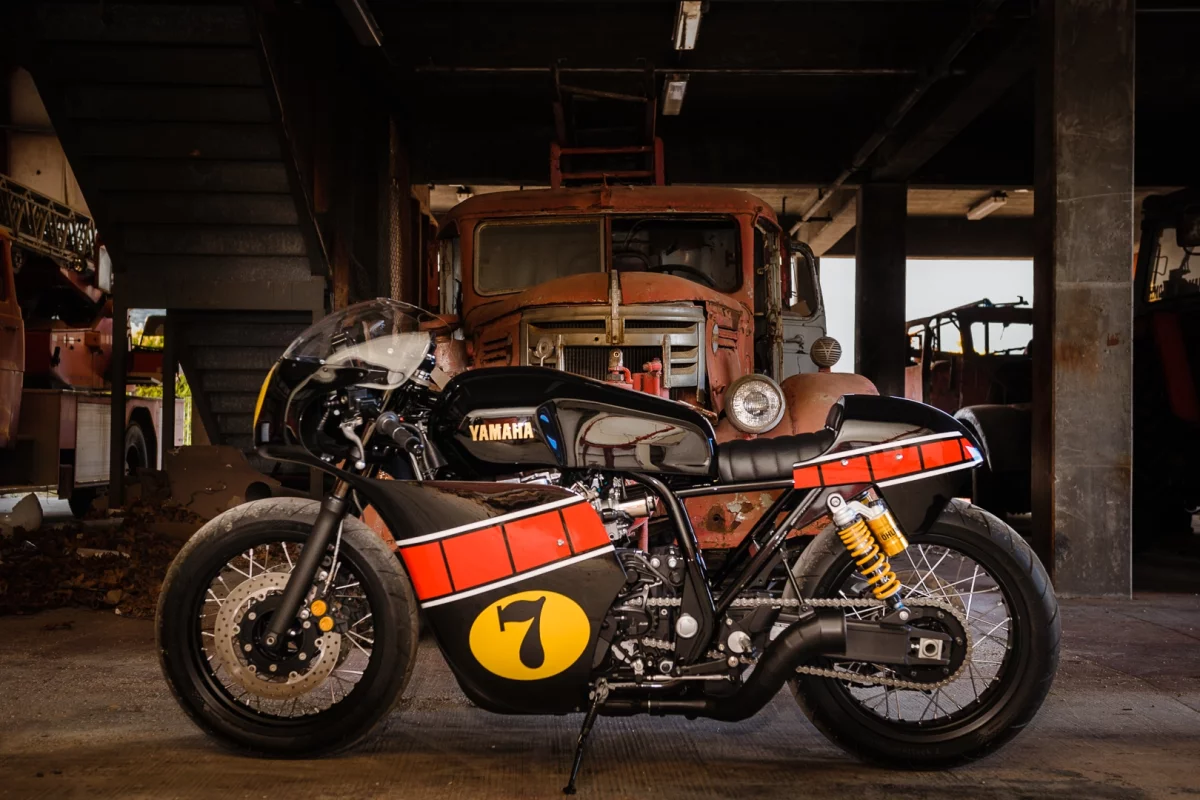 The Missing Piece, a custom XJR1300 by Jigsaw Custom Motorcycle of Greece