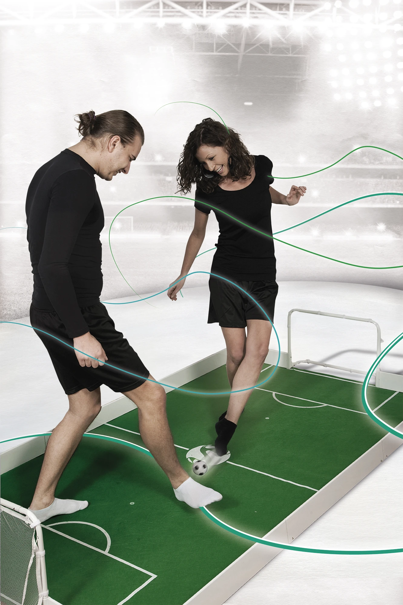 Trick Kick challenges mini-footballers to go head to head