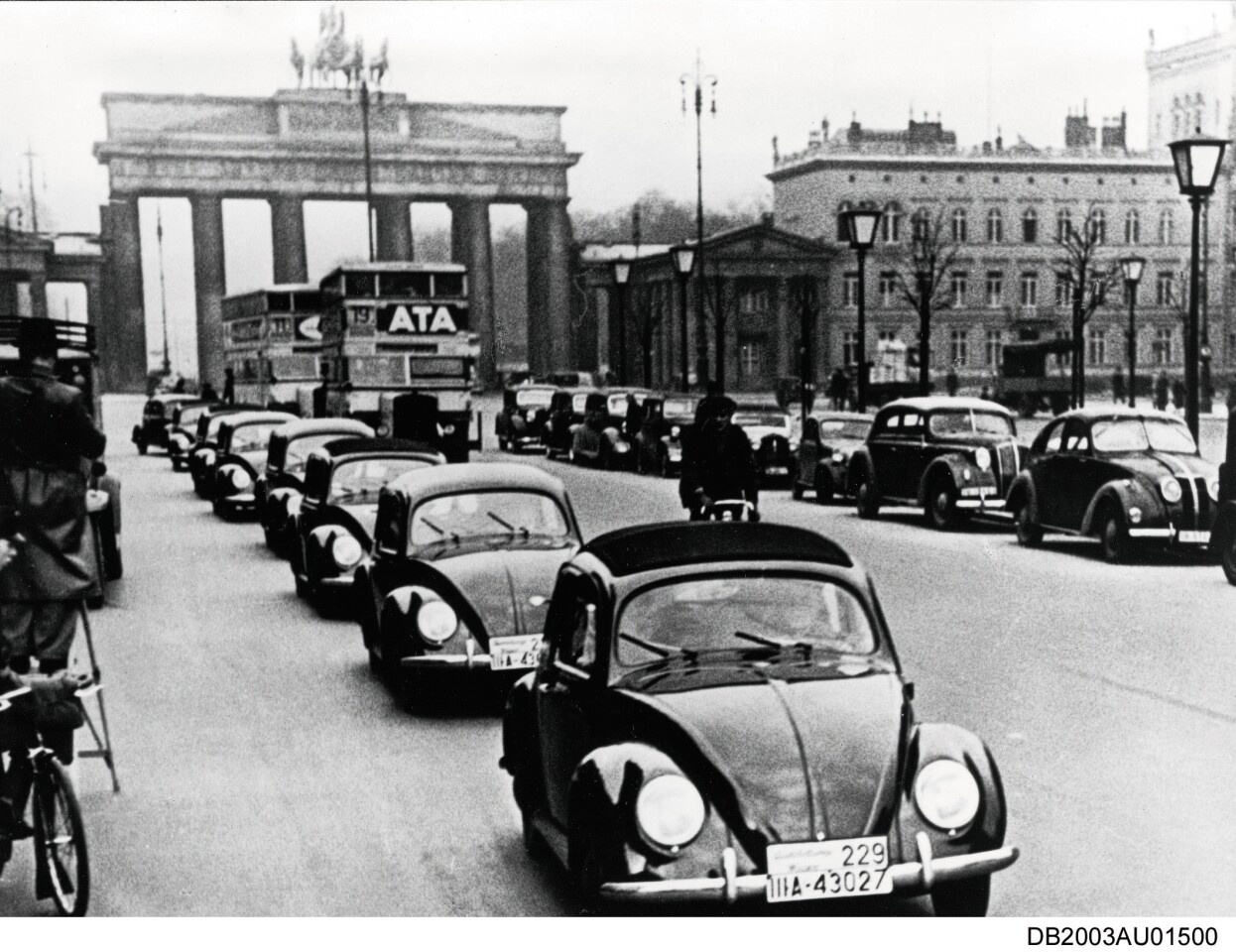 1938: Первые Beetles контрольной серии VW 38