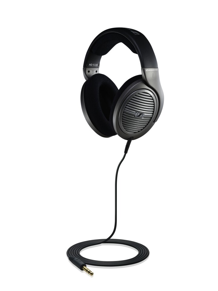 The HD515 phones get a new anthracite finish but the frequency response and impedance remain unchanged
