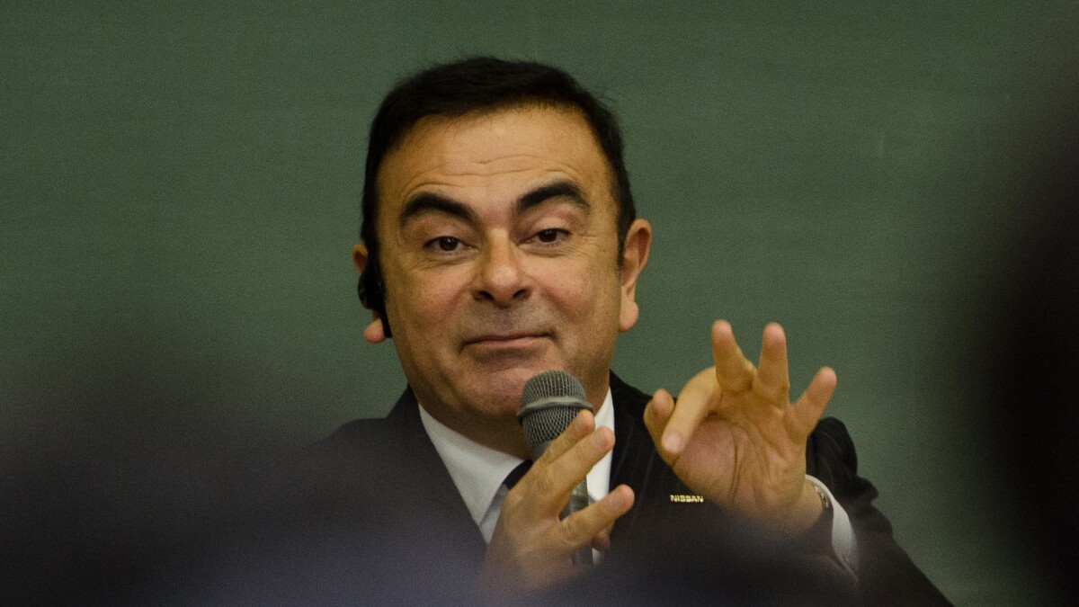 Nissan CEO Carlos Ghosn