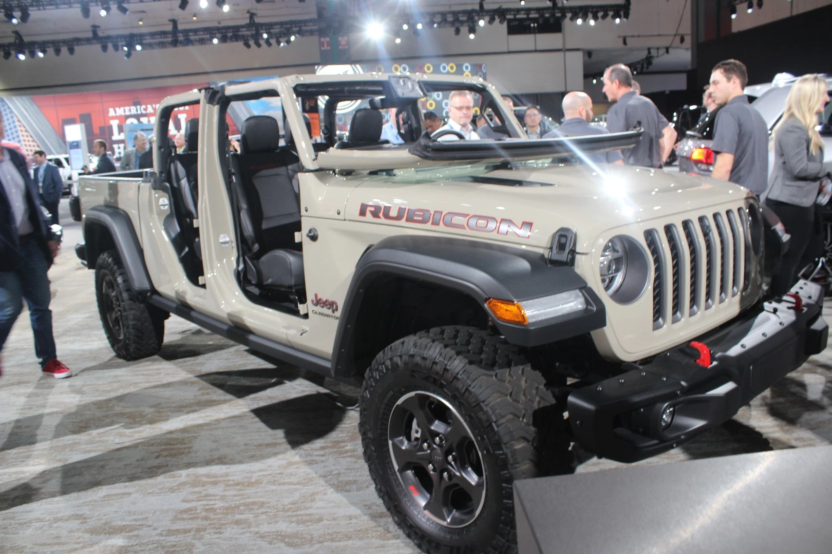 The Jeep Gladiator will be as off-road capable as any Jeep, the company says, and will offer best-in-class towing and cargo hauling as well