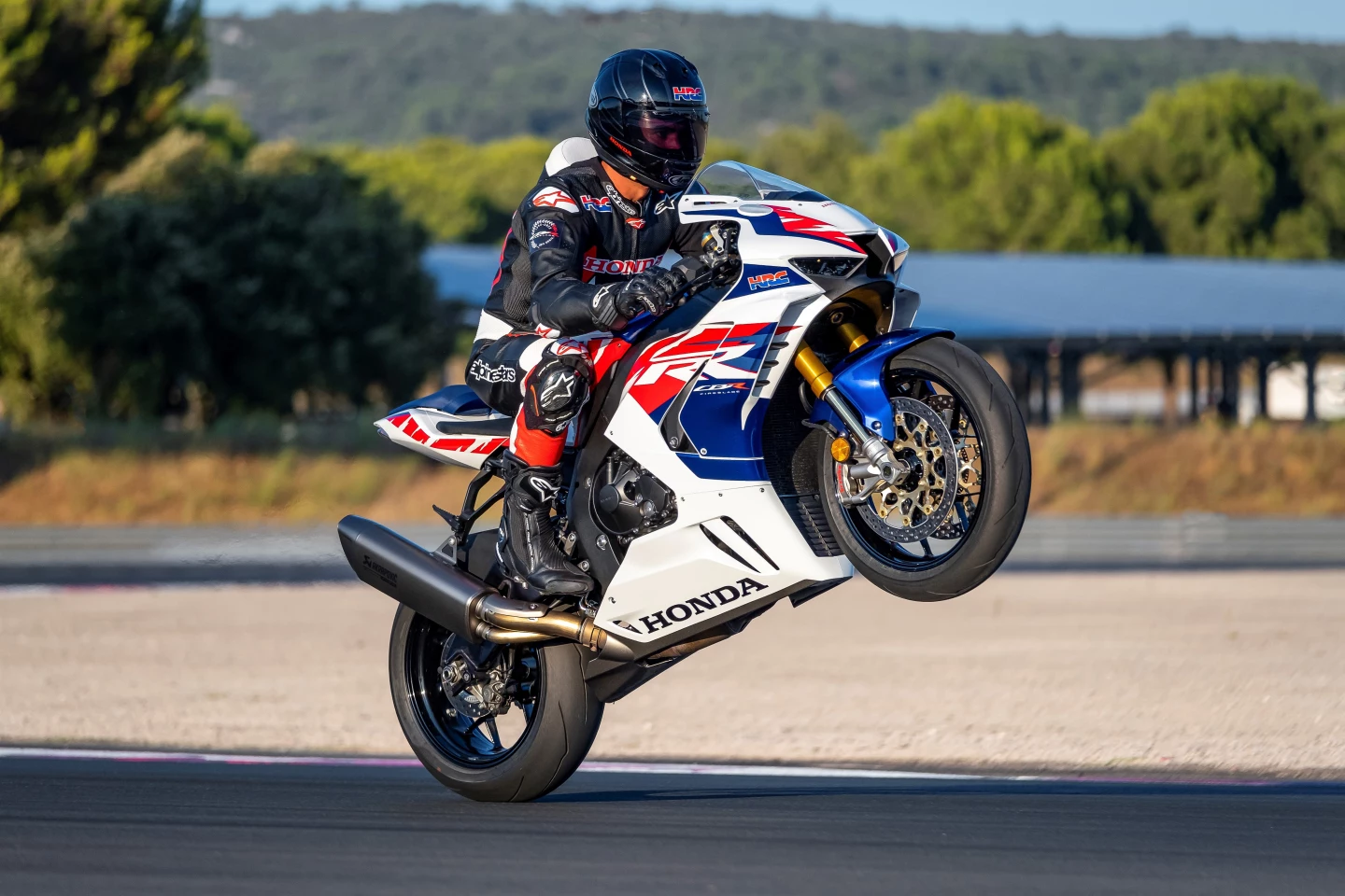 Honda's 2022 CBR-1000RR-R, rampant thanks to three extra teeth on the back sprocket