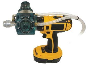 The Dra-gun weighs three pounds, and produces almost no waste