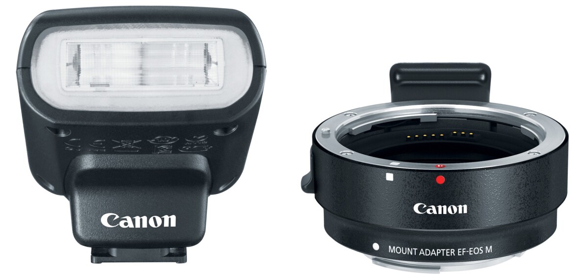 The Speedlite 90EX will retail for $150 with the Canon Mount Adapter EF-EOS M $200