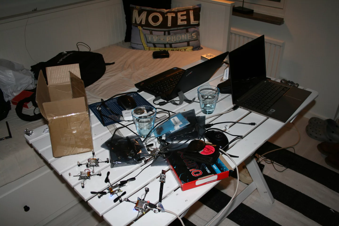 A tidy workspace is a safe workspace