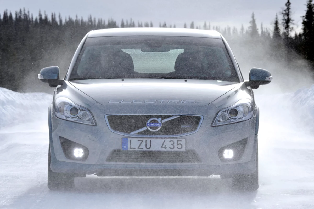 Volvo C30 Electric is fitted with a bio-ethanol powered heater