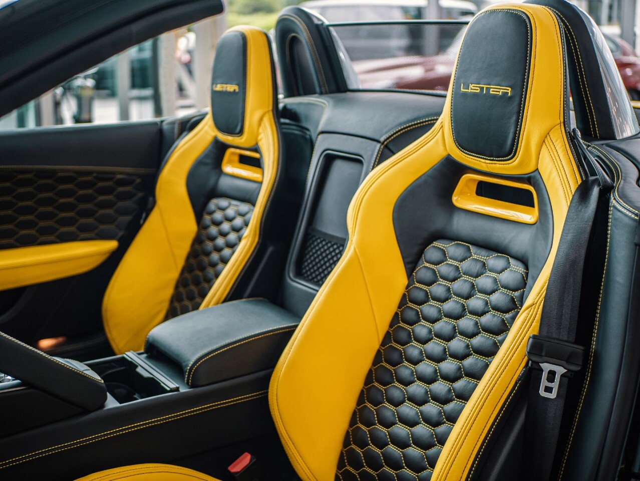 Those seats are covered in Bridge of Weir hairy coo leather. Please afford them the respect they deserve
