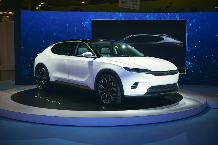 The Chrysler Airflow Concept has been unveiled at CES 2022 as a battery electric vehicle with connected tech