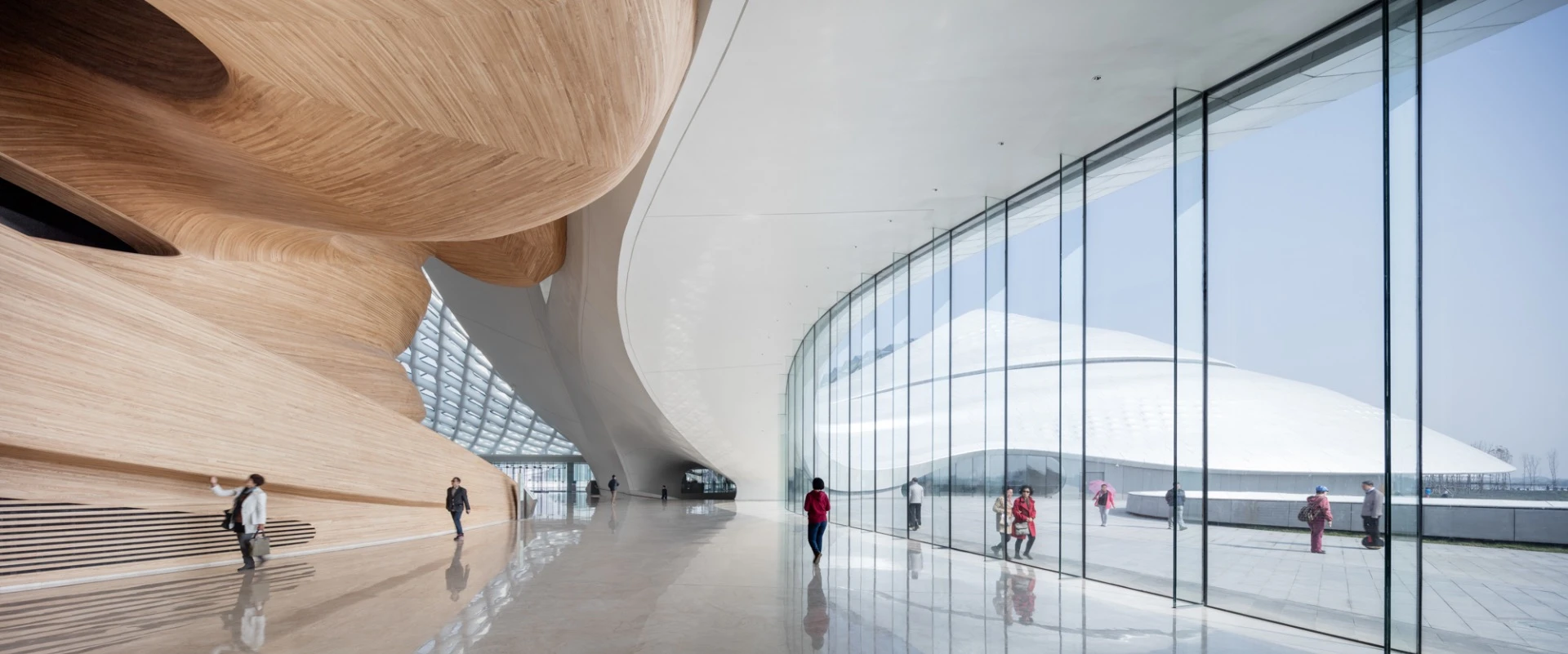 The opera house was over five years in the making