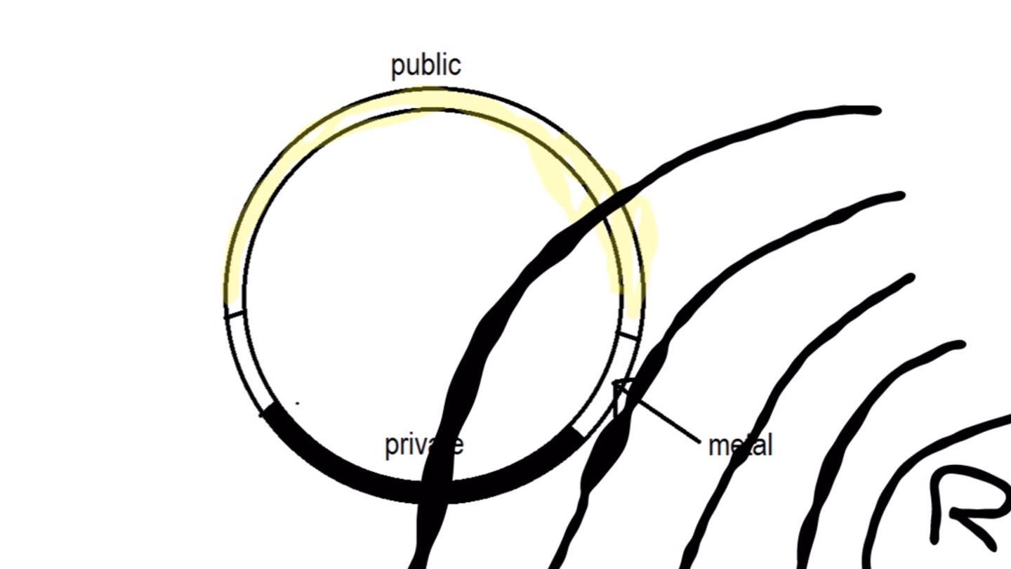 The ring is designed to prevent unwanted access to private information