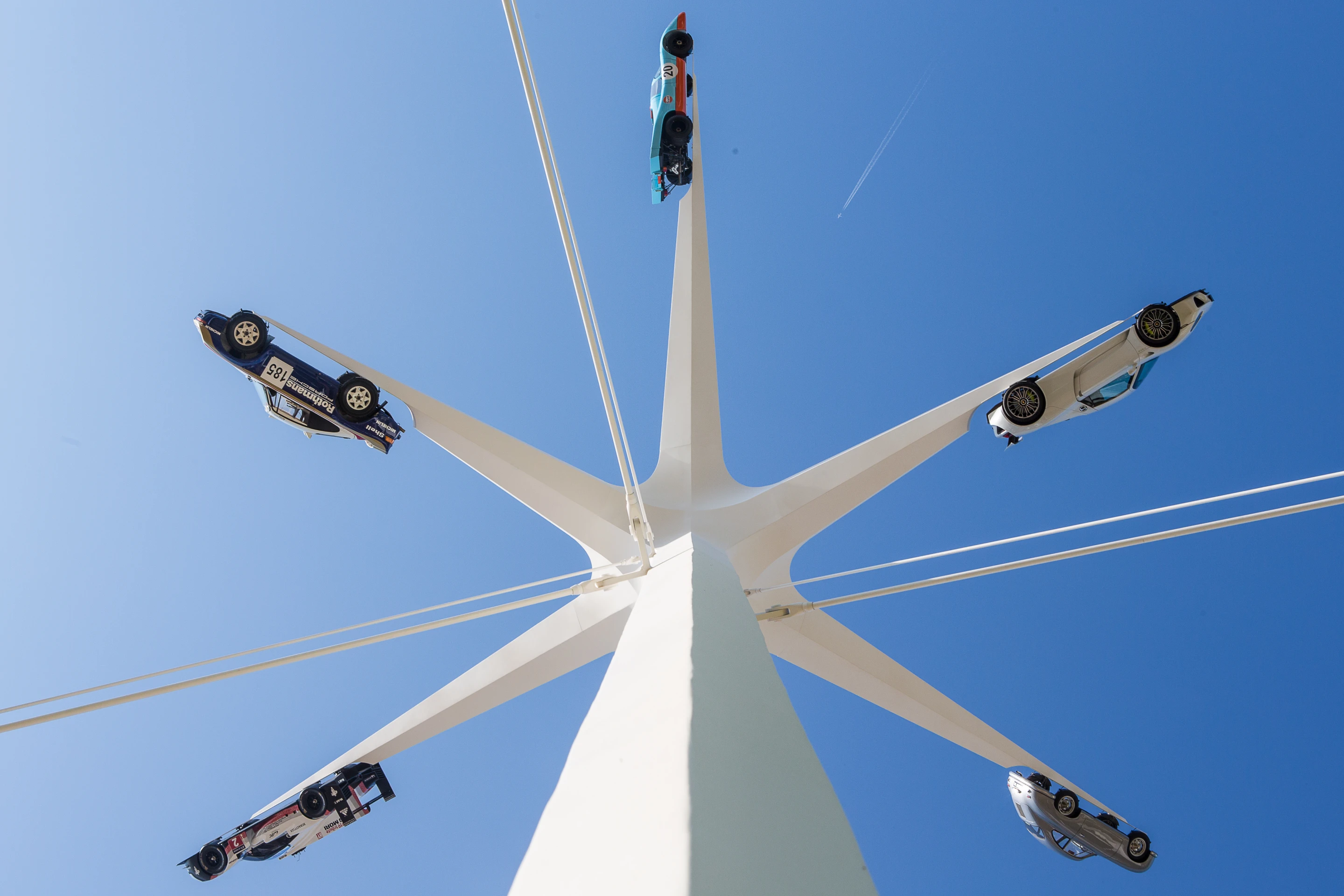 Porsche celebrated its 70th anniversary at this year's Goodwood Festival of Speed, with installations and iconic vehicles on show