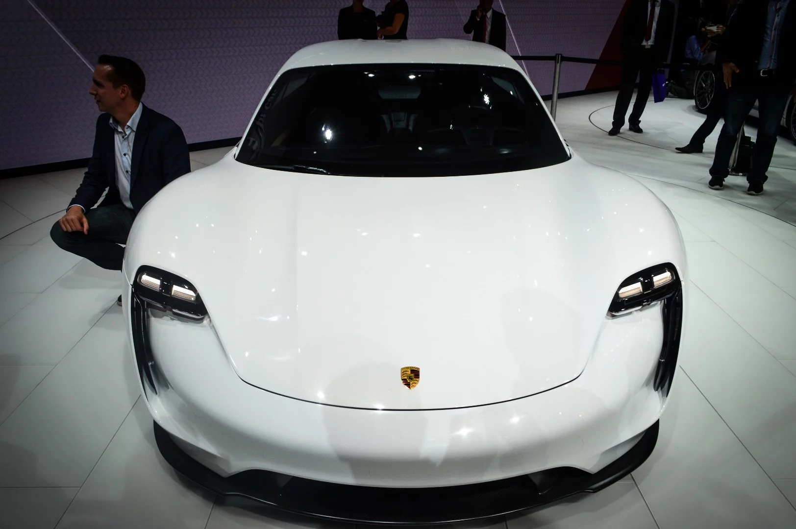 Porsche's all-new Mission E concept highlights a look at possible future technology and styling