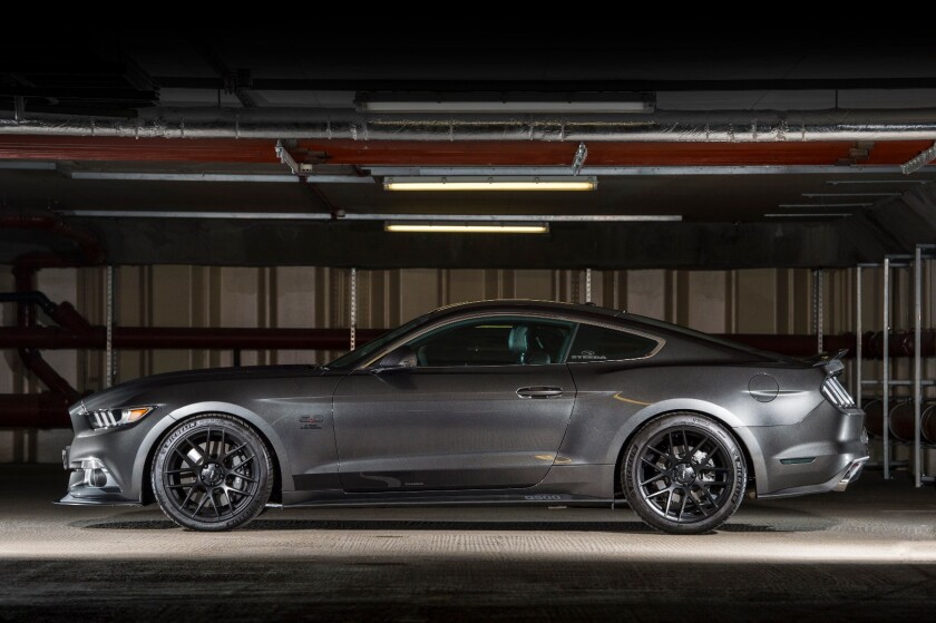 Steeda retained much of the factory styling for the Q500 with only the addition of aftermarket wheels, a front splitter, the Q500 name stamped on the side skirts and a ducktail spoiler