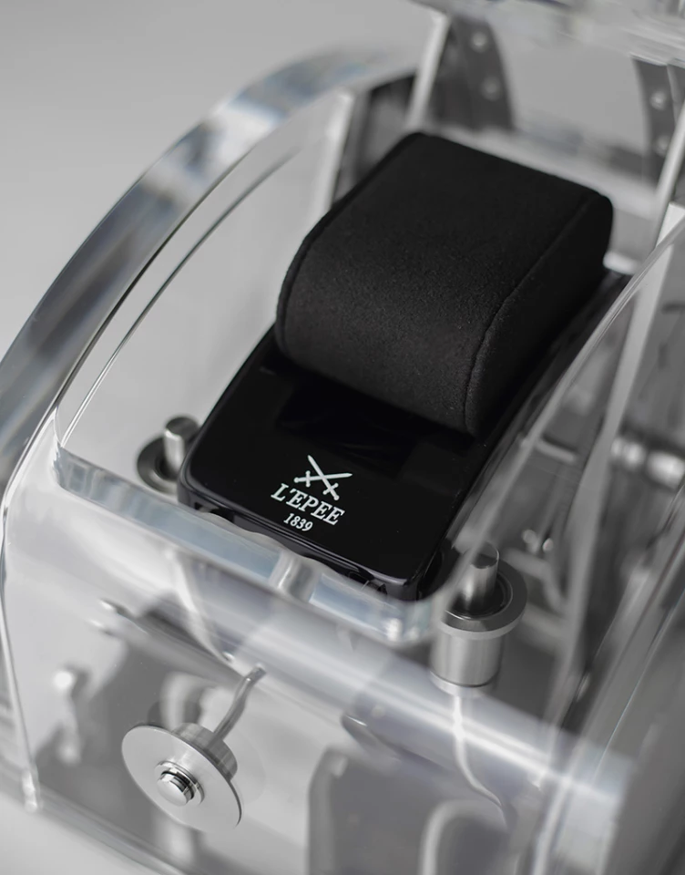 The fabric pad in the Watch Box