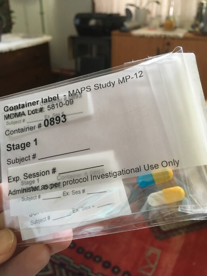 MDMA capsules like these will be administered in the upcoming Phase 3 trials