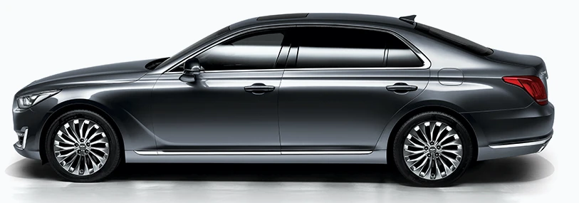 The G90 is over 5 meters long, so there should be plenty of space inside