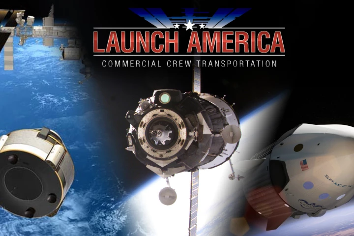 The awarding of NASA's most recent Commercial Crew Program contract will see an end to America's reliance on the Russian Soyuz spacecraft (Image: NASA/SpaceX/Boeing)