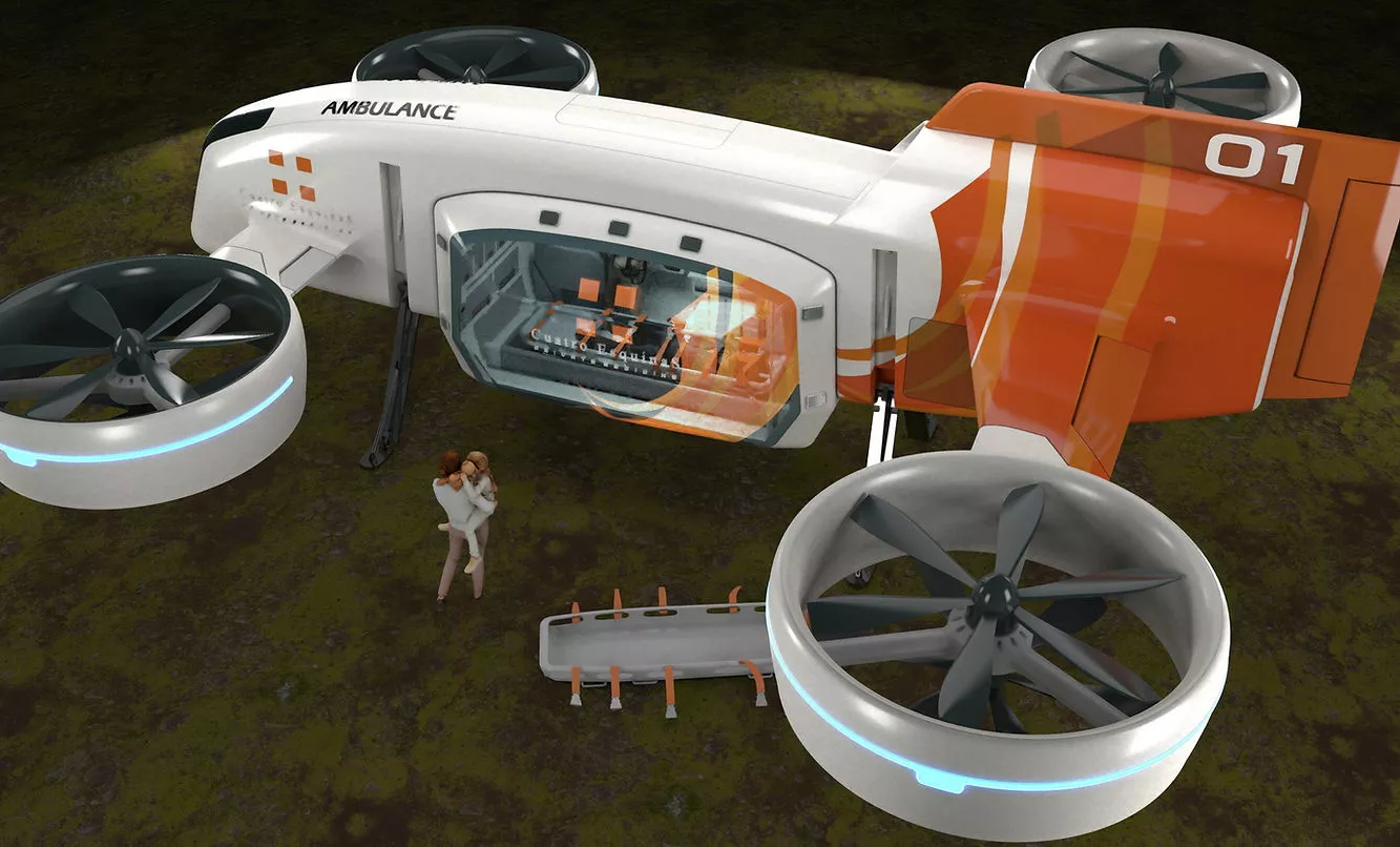 An air ambulance version