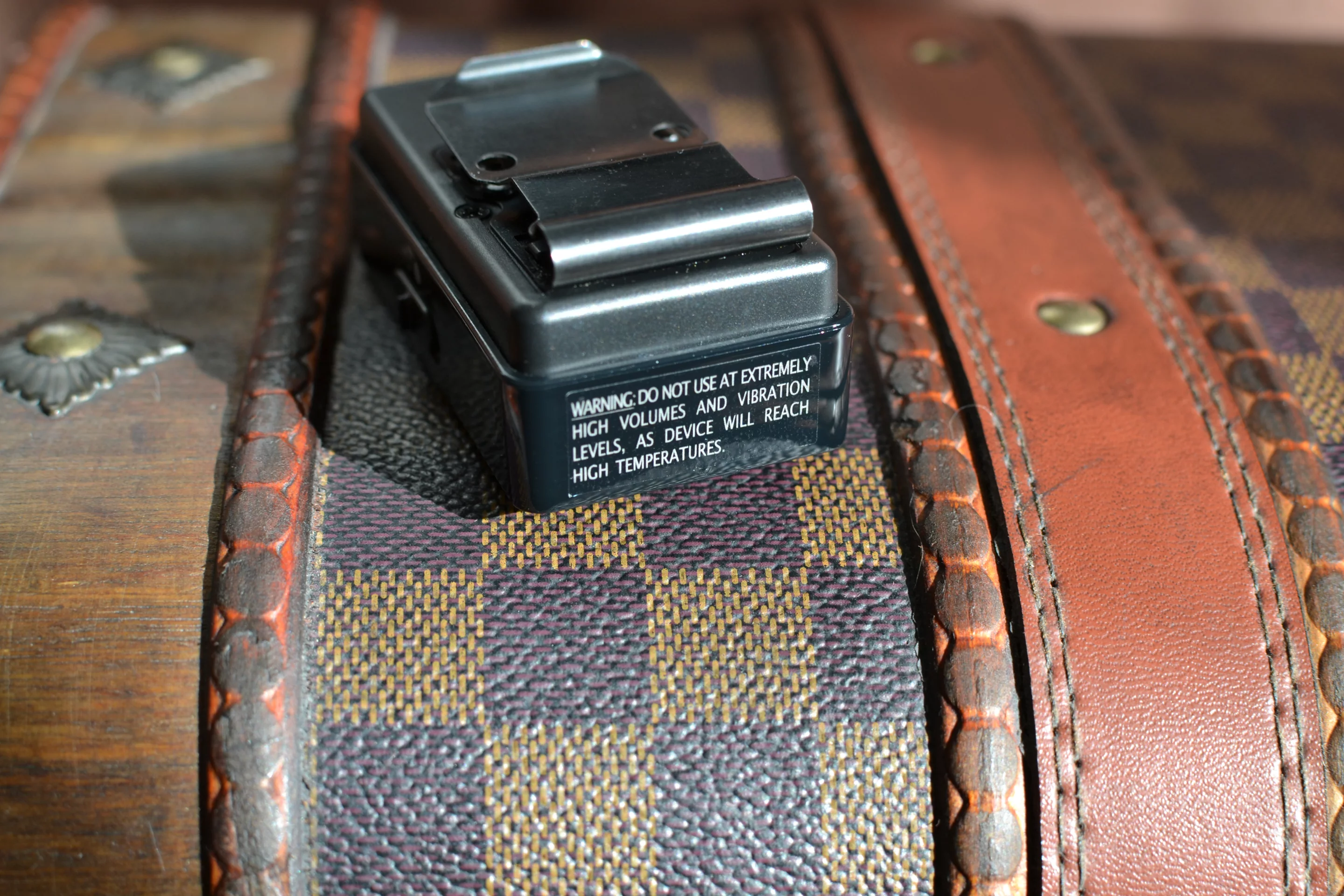 The Woojer did start to deliver quite a kick when the volume of the source player was raised to uncomfortable listening levels (Photo: Paul Ridden/Gizmag)